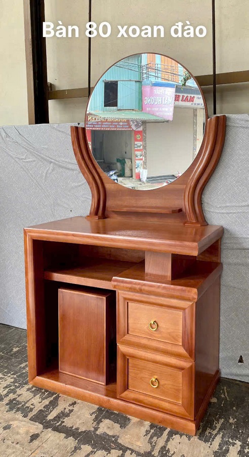 Bàn trang điểm gỗ xoan đào BP71