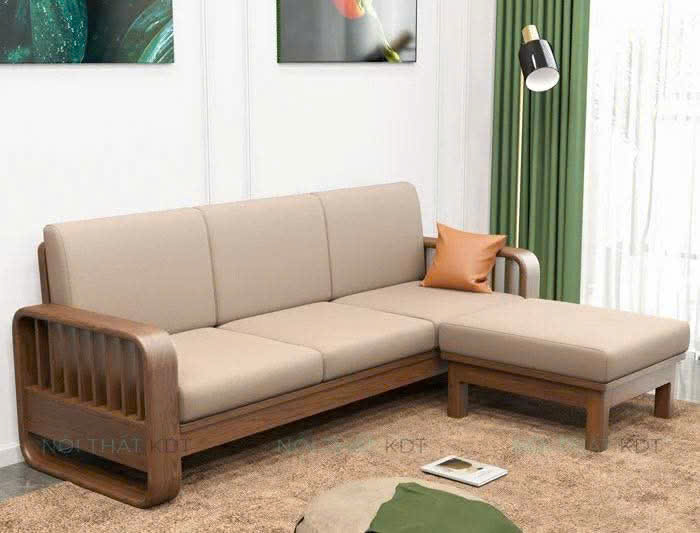 Bộ sofa hiện đại kèm góc nhỏ cả đệm DC28