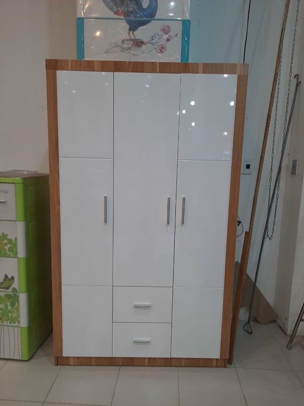 Tủ áo 3 cánh gỗ MDF minh long CN57