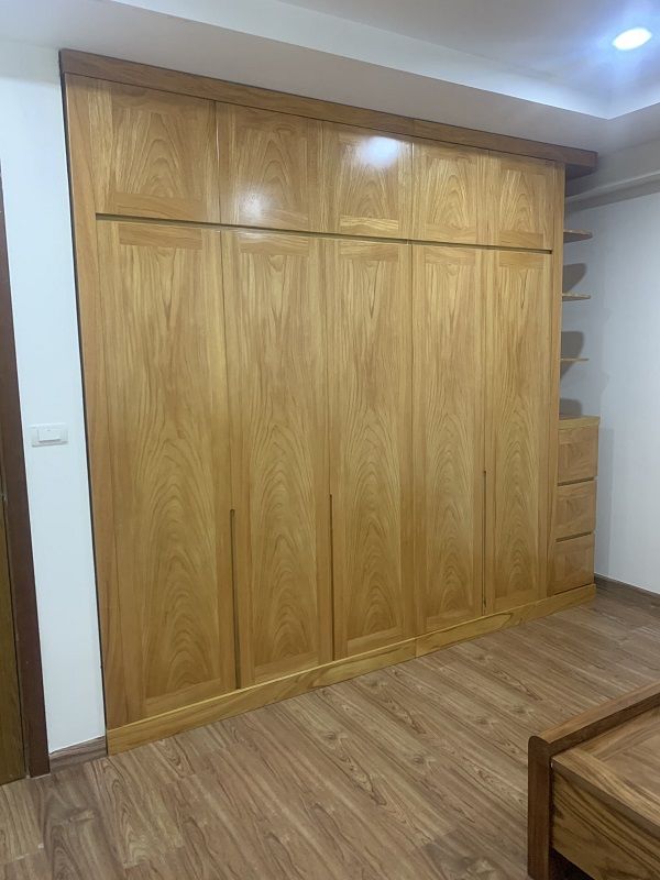 Tủ áo gỗ hương đặt theo số đo riêng TAG208