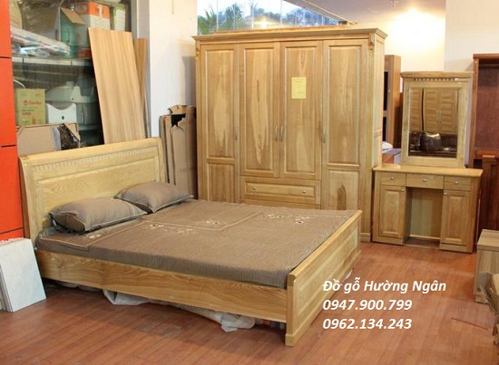 Lắp đặt tủ bếp gỗ sồi Nga nhà anh Ninh ở Yên Dũng – Bắc Giang - Xưởng thiết  kế thi công nội thất