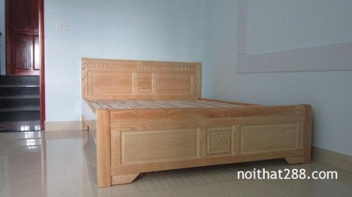 Giường ngủ gỗ sồi nga ván rời các kích thước G38